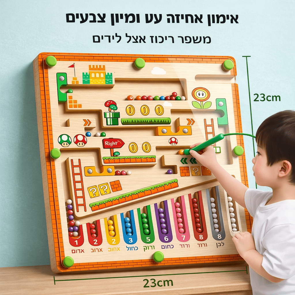 HandMaze — משחק לפיתוח מוטוריקה וריכוז
