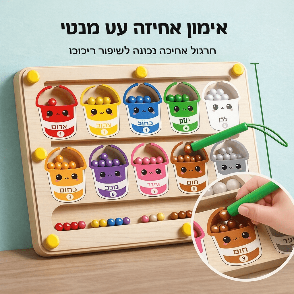HandMaze — משחק לפיתוח מוטוריקה וריכוז